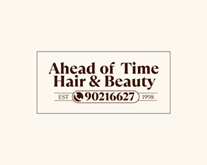 Logo Design by Cre@8ive.Colors for Ahead Of Time Hair and Beauty | Design: #36237572