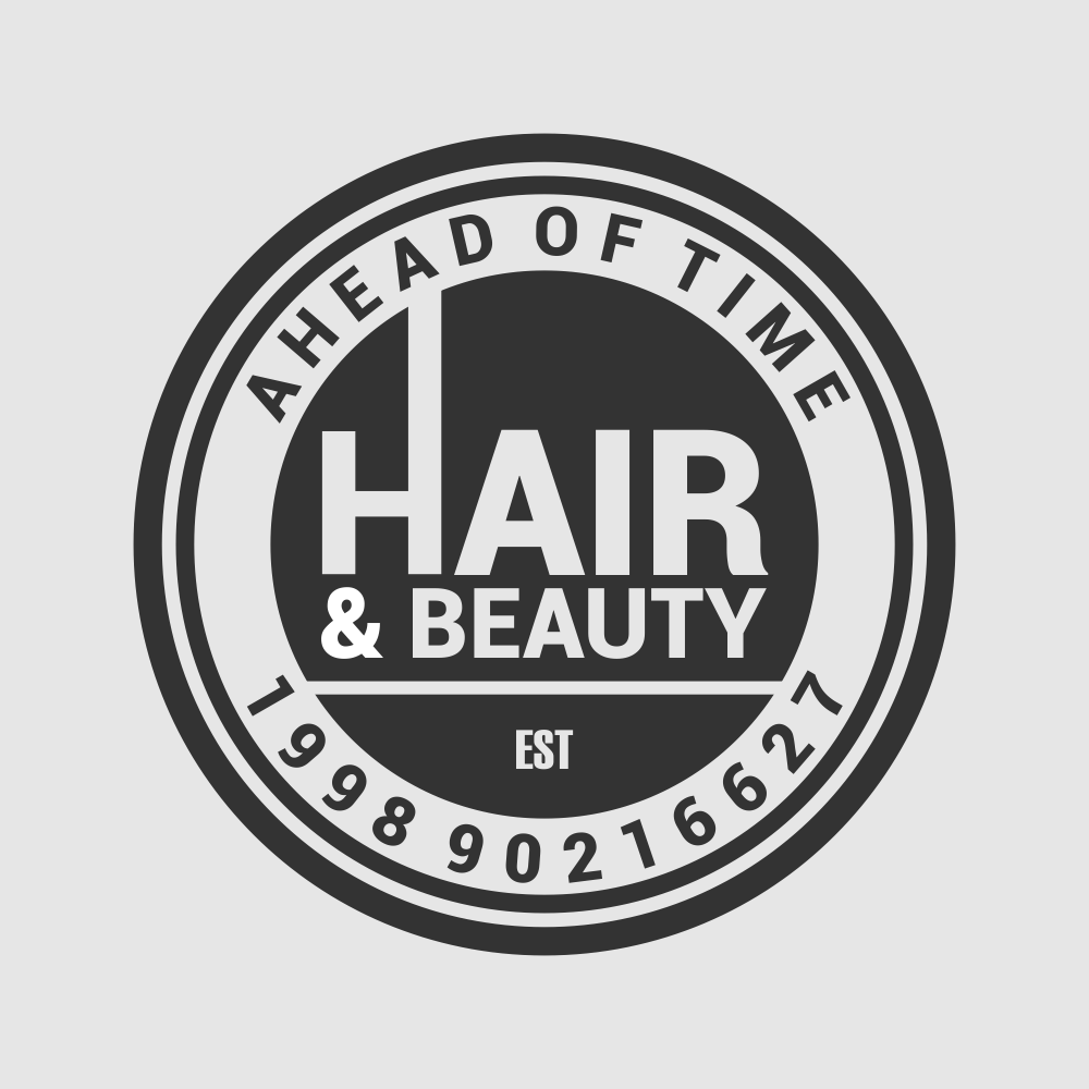 Logo Design by Gerald Design 3 for Ahead Of Time Hair and Beauty | Design #36270541