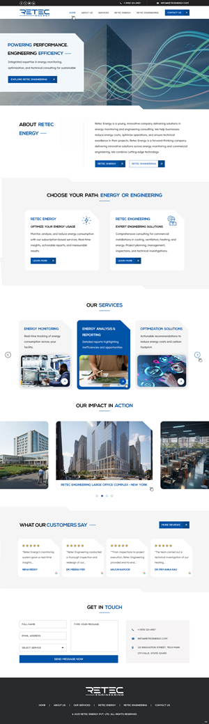 Web Design by pb for Retec Engineering AB | Design: #36248341