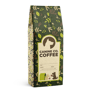 Canine Co. Coffee (coffee packaging design)