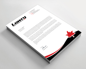 Design de Papeterie par Expert Bappy pour Lowry Sales B.C. Ltd | Design : #36244847