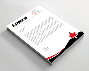 Design de Papeterie par Expert Bappy pour Lowry Sales B.C. Ltd | Design : #36244851