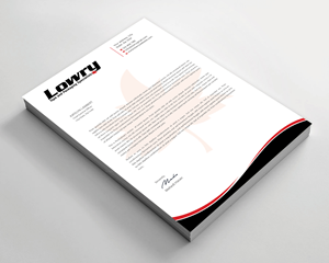 Design de Papeterie par Expert Bappy pour Lowry Sales B.C. Ltd | Design : #36244855