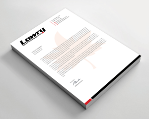 Design de Papeterie par Expert Bappy pour Lowry Sales B.C. Ltd | Design : #36245030