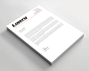 Design de Papeterie par Expert Bappy pour Lowry Sales B.C. Ltd | Design : #36245112