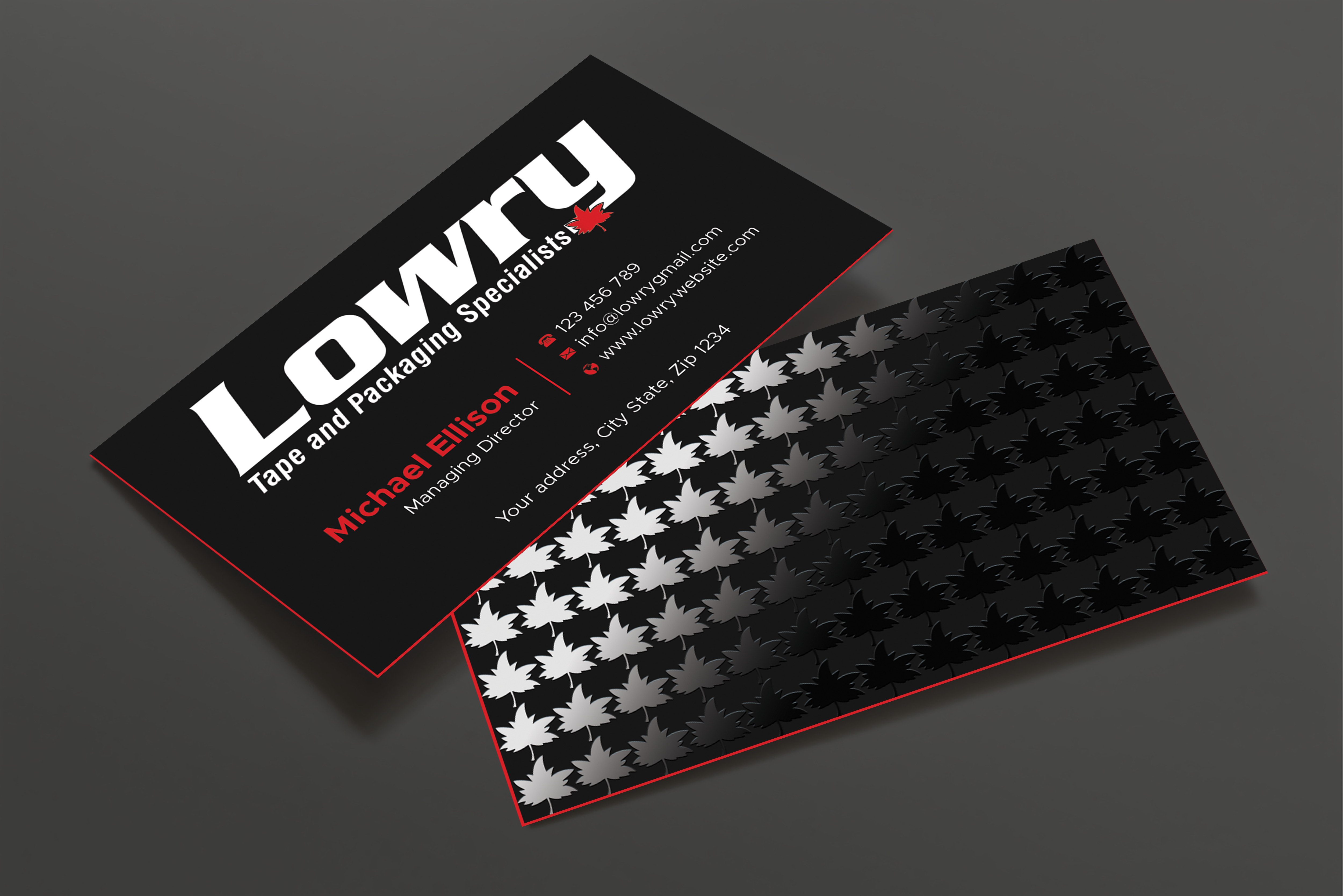 Design de Papeterie par Expert Bappy pour Lowry Sales B.C. Ltd | Design #36245315