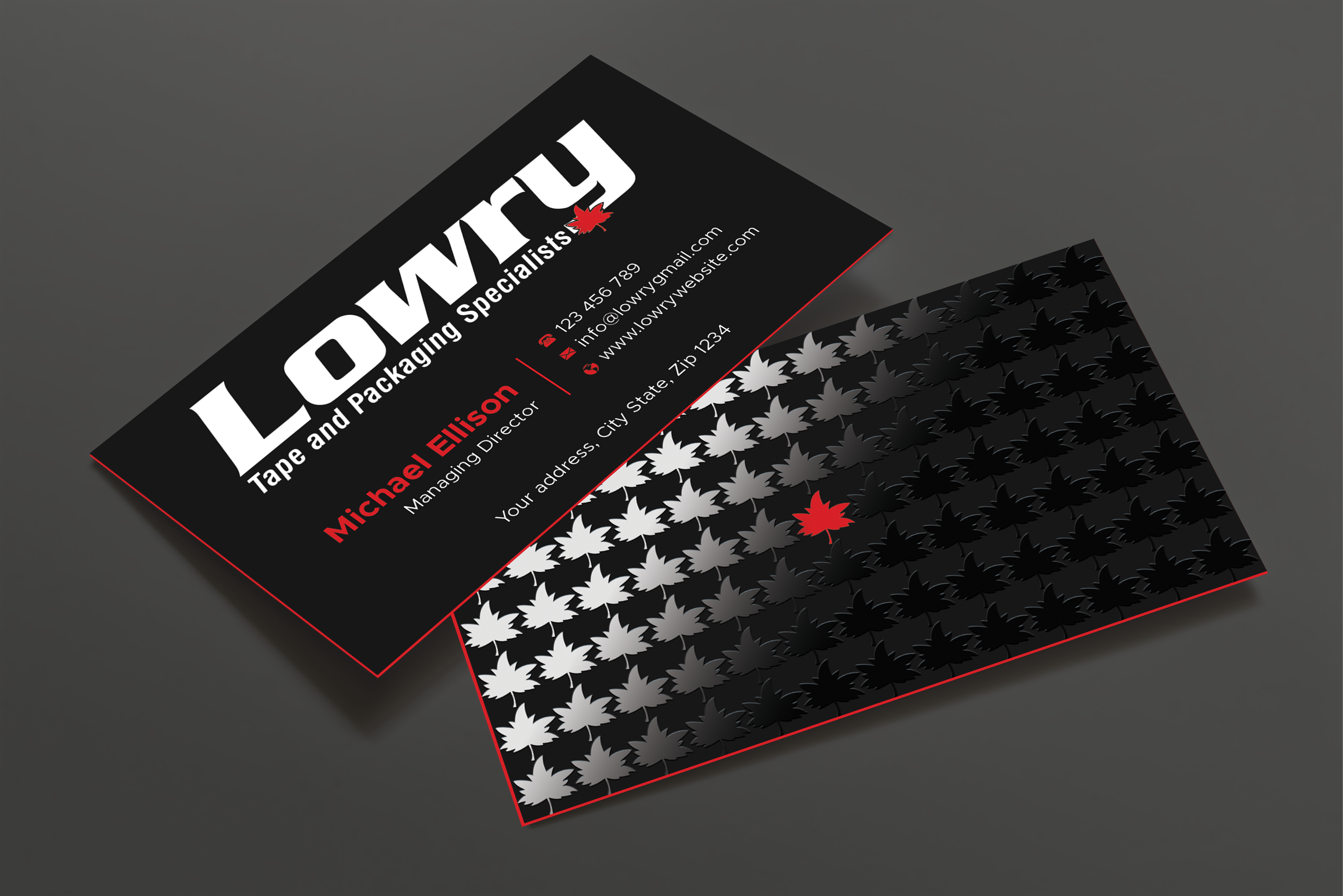 Design de Papeterie par Expert Bappy pour Lowry Sales B.C. Ltd | Design #36245316