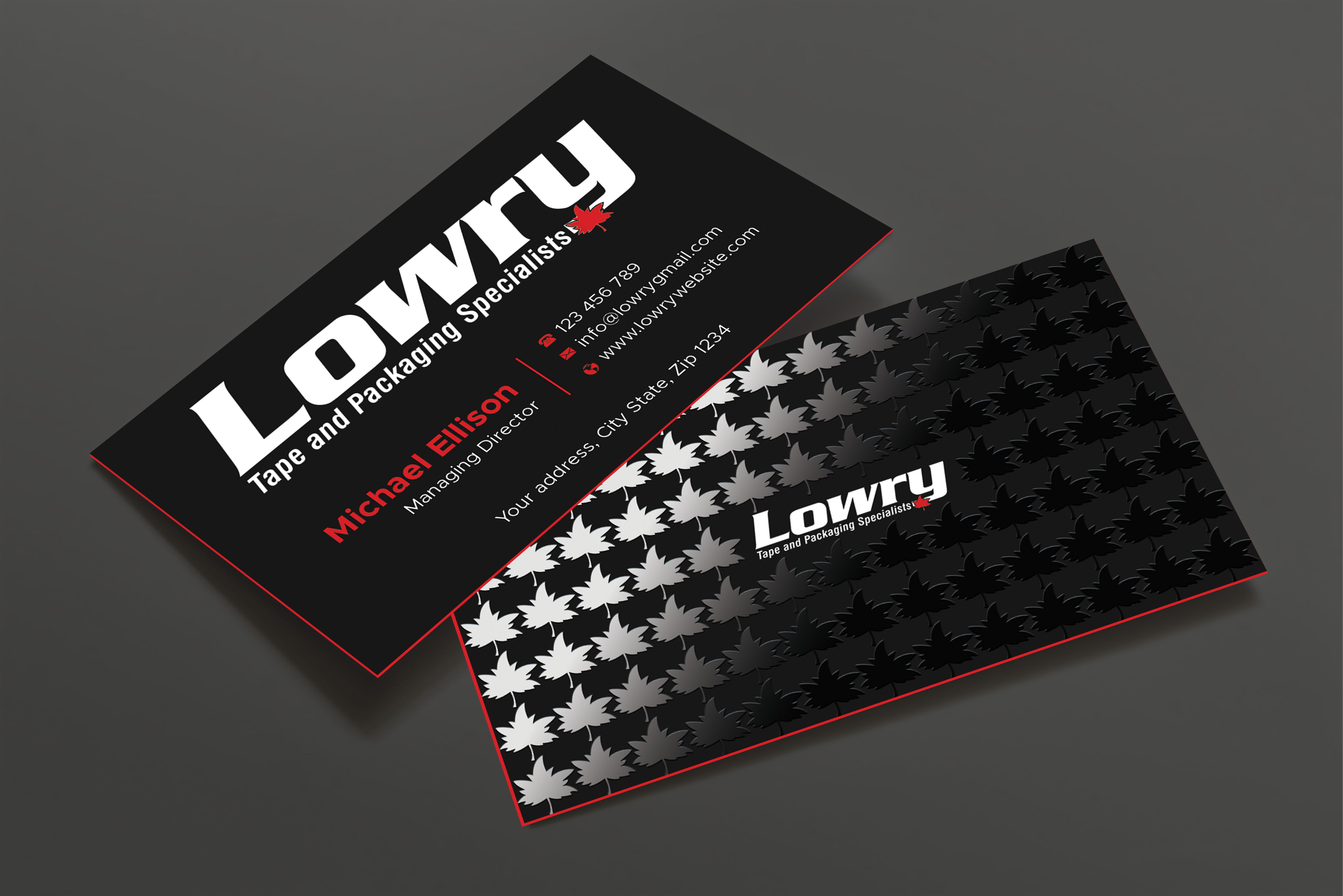 Design de Papeterie par Expert Bappy pour Lowry Sales B.C. Ltd | Design #36245317