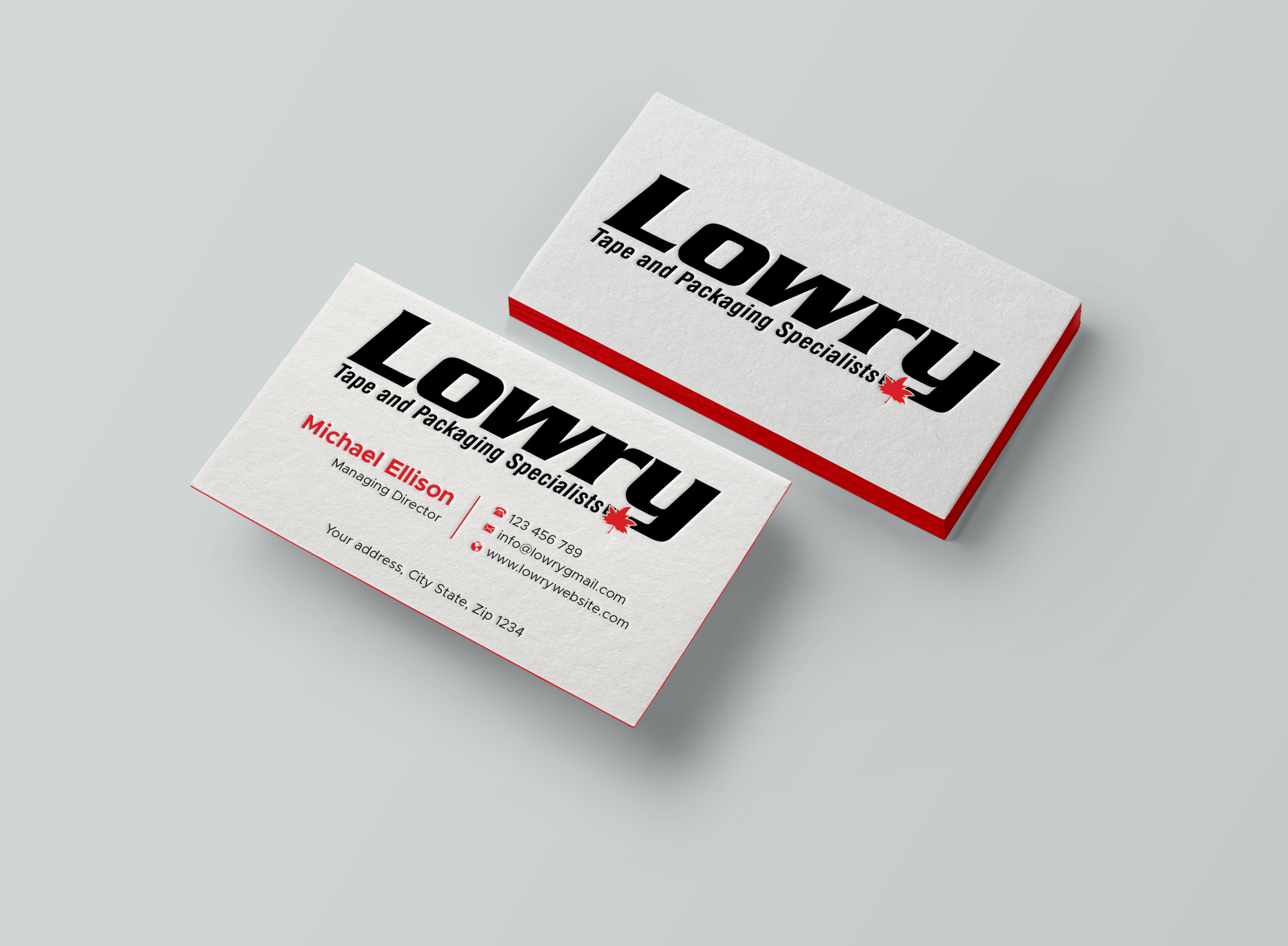 Design de Papeterie par Expert Bappy pour Lowry Sales B.C. Ltd | Design #36245947