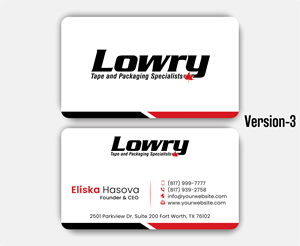 Design de Papeterie par DesignerShahadat pour Lowry Sales B.C. Ltd | Design : #36309265