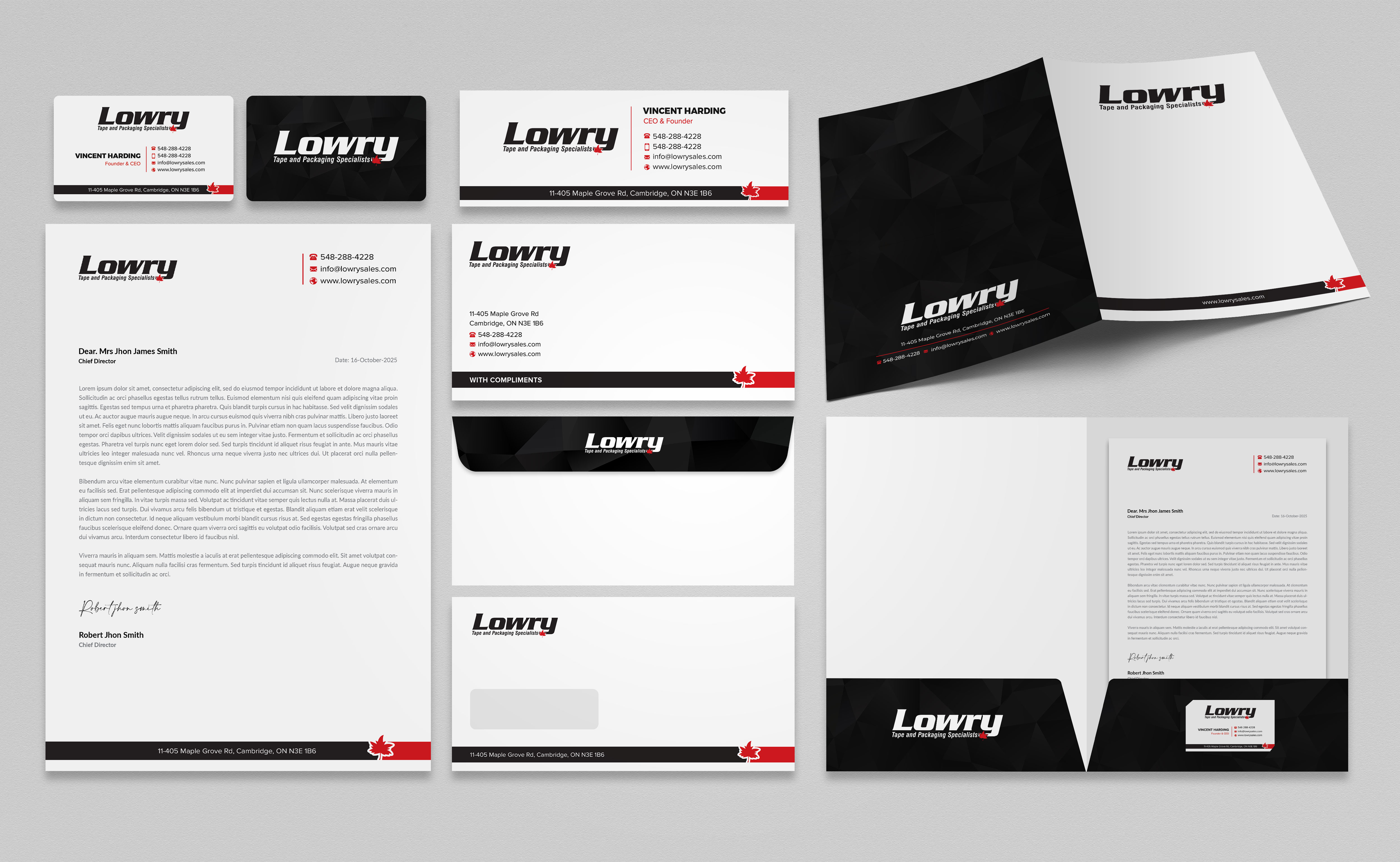 Design de Papeterie par Sabbir_2025 pour Lowry Sales B.C. Ltd | Design #36307167