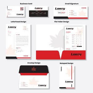 Stationery Design by grappikstar for Lowry Sales B.C. Ltd | Design: #36253493