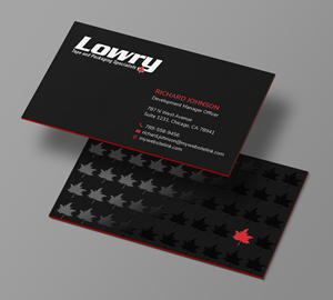 Design de Papeterie par Xpert pour Lowry Sales B.C. Ltd | Design : #36256879