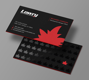Design de Papeterie par Xpert pour Lowry Sales B.C. Ltd | Design : #36256912