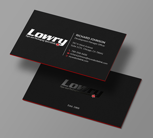 Design de Papeterie par Xpert pour Lowry Sales B.C. Ltd | Design : #36256913