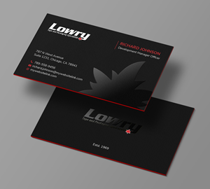 Design de Papeterie par Xpert pour Lowry Sales B.C. Ltd | Design : #36256915
