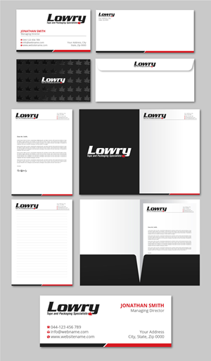 Design de Papeterie par LAXMI DESIGNHUB pour Lowry Sales B.C. Ltd | Design : #36268460
