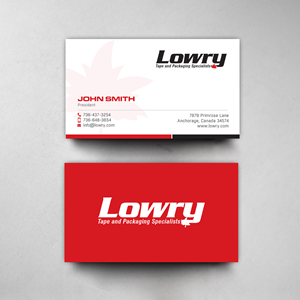 Design de Papeterie par Brand aid pour Lowry Sales B.C. Ltd | Design : #36268400