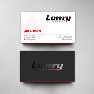 Design de Papeterie par chandrayaan.creative pour Lowry Sales B.C. Ltd | Design : #36245429