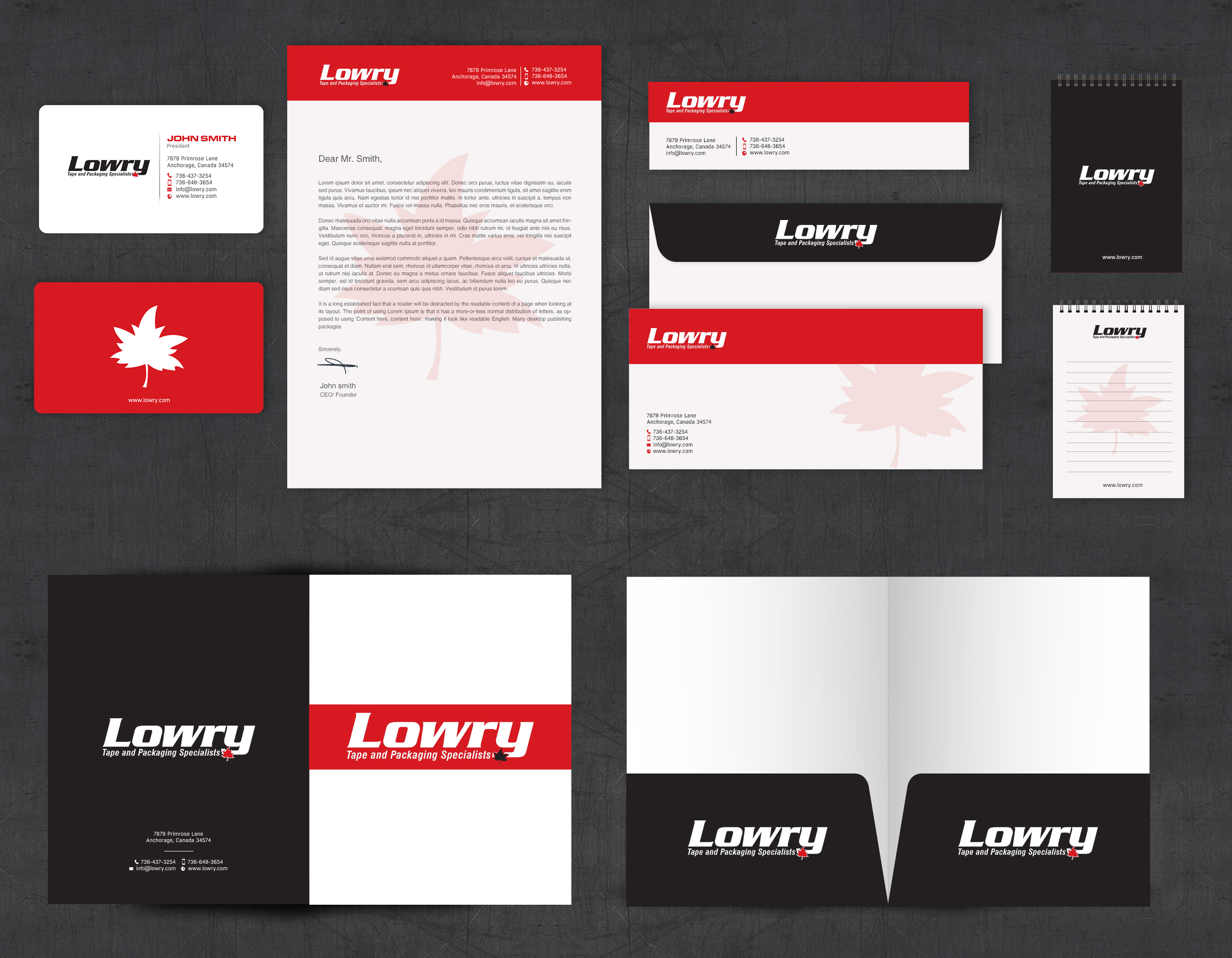 Diseño de Papelería por chandrayaan.creative para Lowry Sales B.C. Ltd | Diseño #36276819