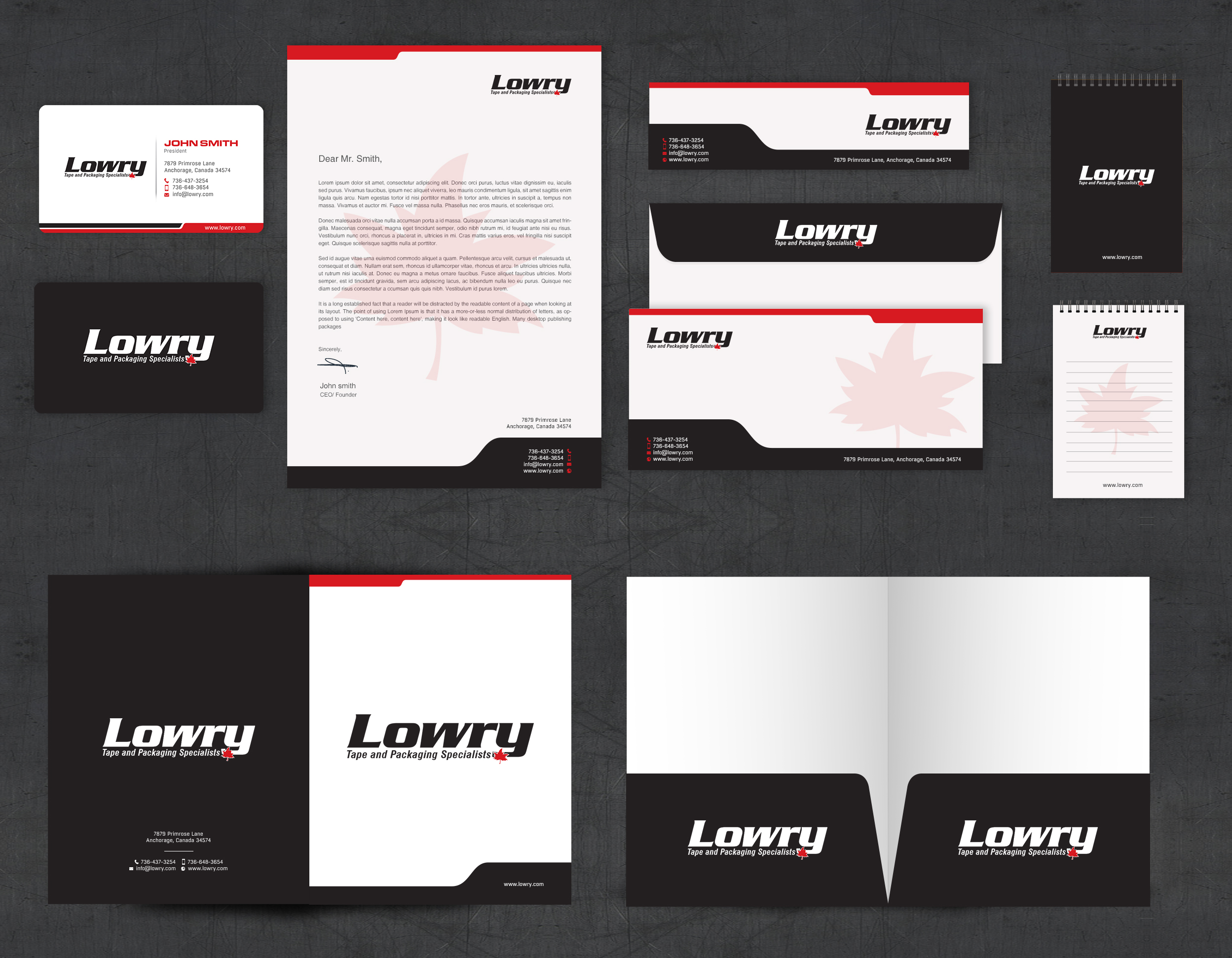 Diseño de Papelería por chandrayaan.creative para Lowry Sales B.C. Ltd | Diseño #36276821