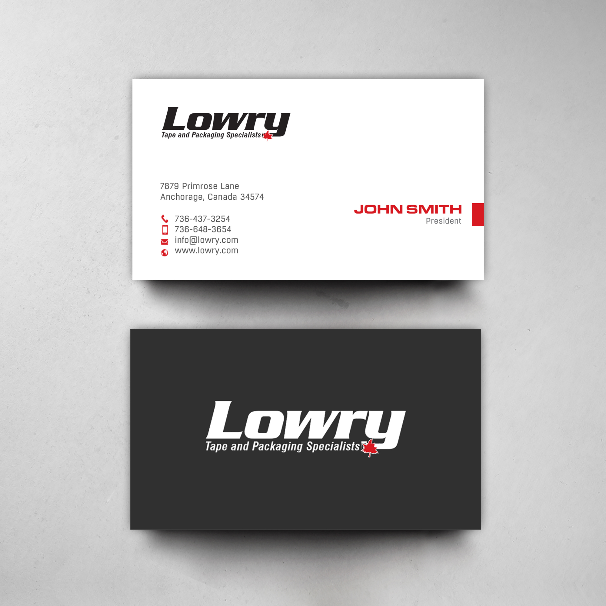 Diseño de Papelería por chandrayaan.creative para Lowry Sales B.C. Ltd | Diseño #36297971