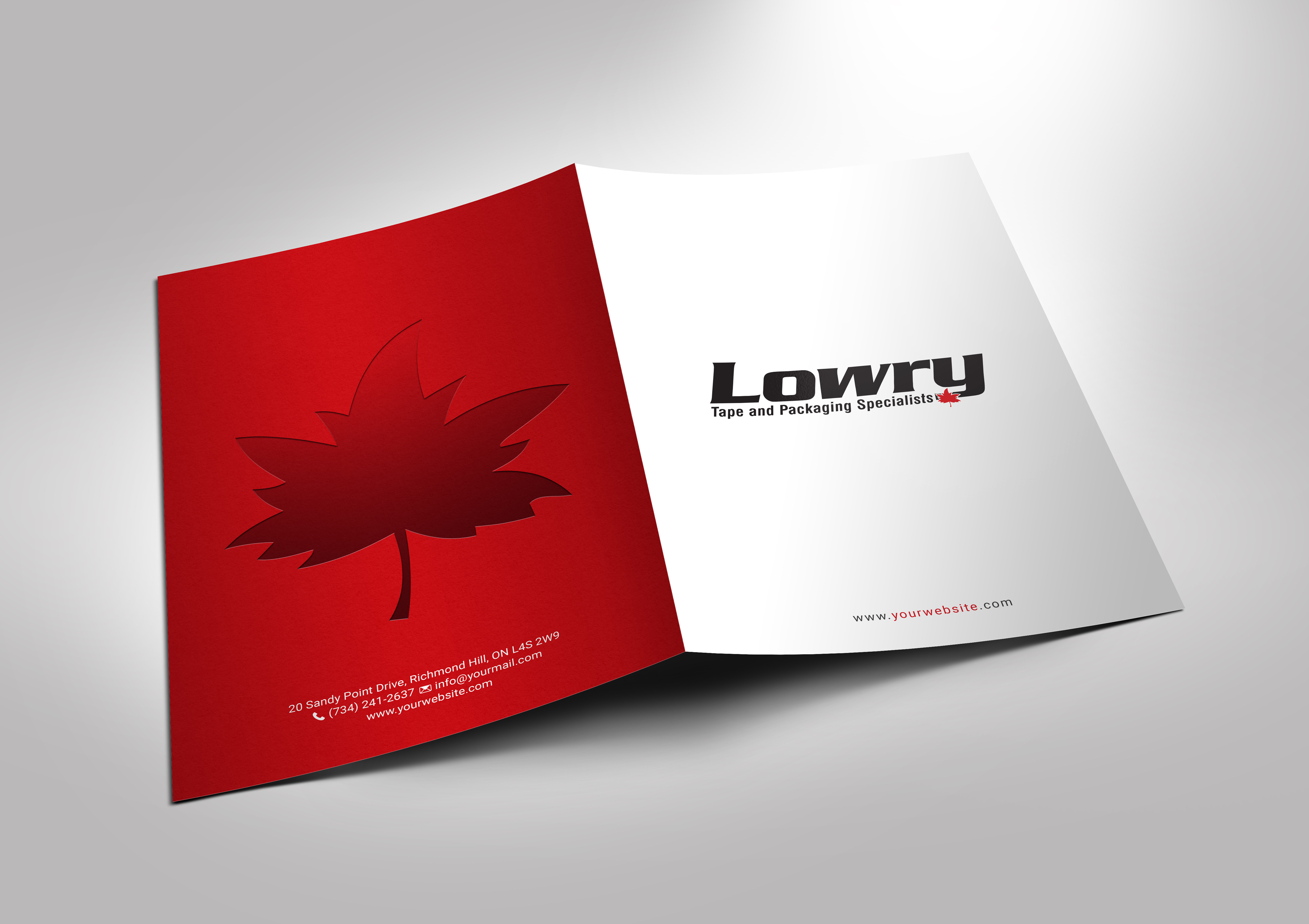 Design de Papeterie par R.design pour Lowry Sales B.C. Ltd | Design #36254812