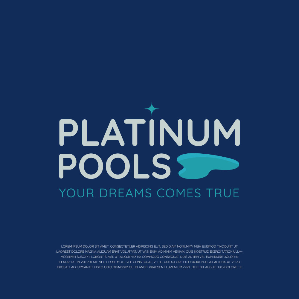 Logo-Design von LogoEon für PLATINUMPOOLS | Design #36247333