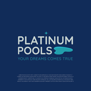 Logo Design by LogoEon for PLATINUMPOOLS | Design: #36247333