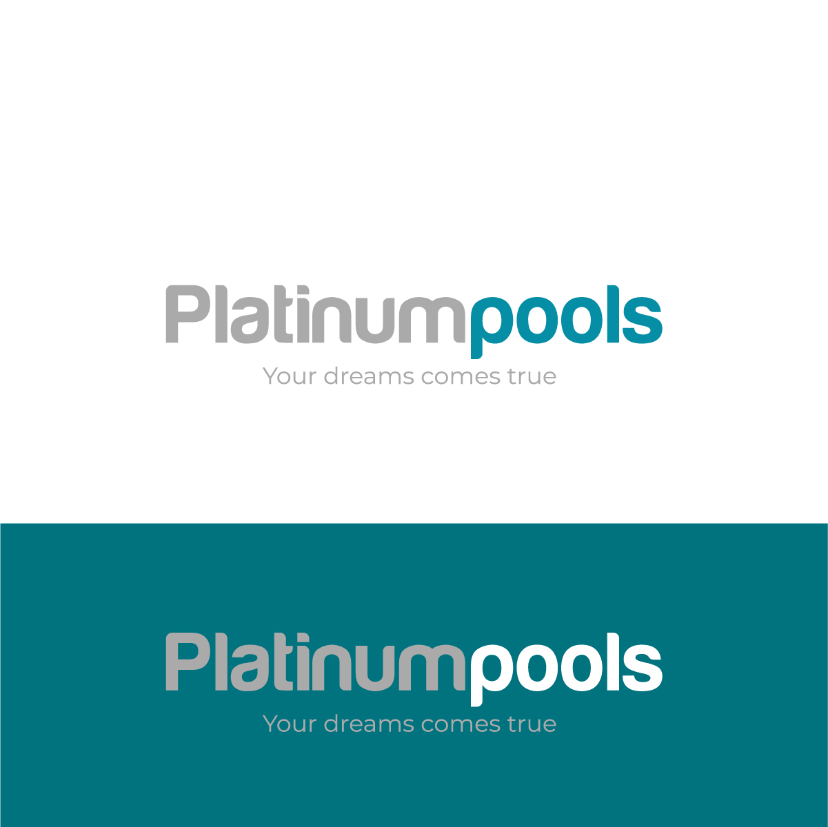 Logo Design by 99 Art.. for PLATINUMPOOLS | Design #36250475