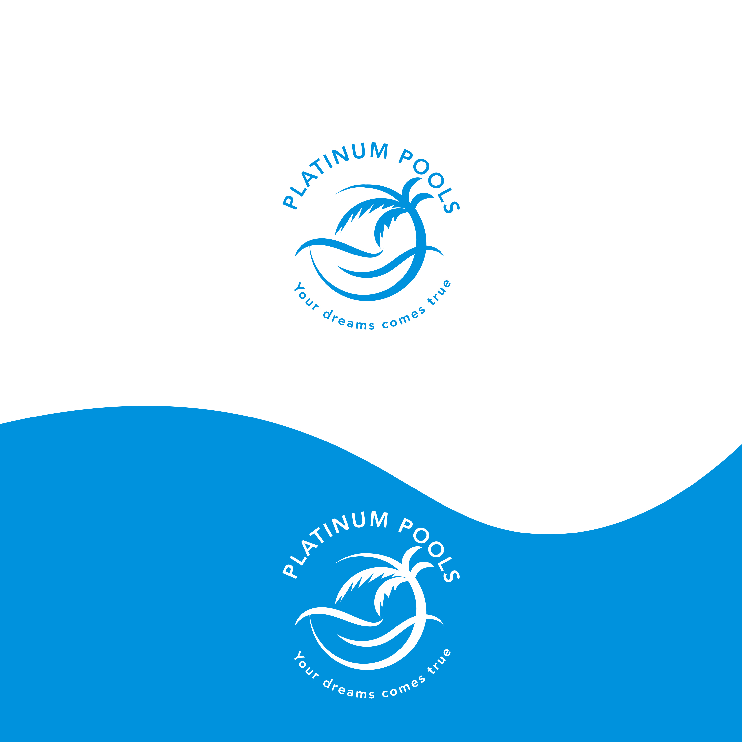Logo Design by DesignSNW for PLATINUMPOOLS | Design #36250088