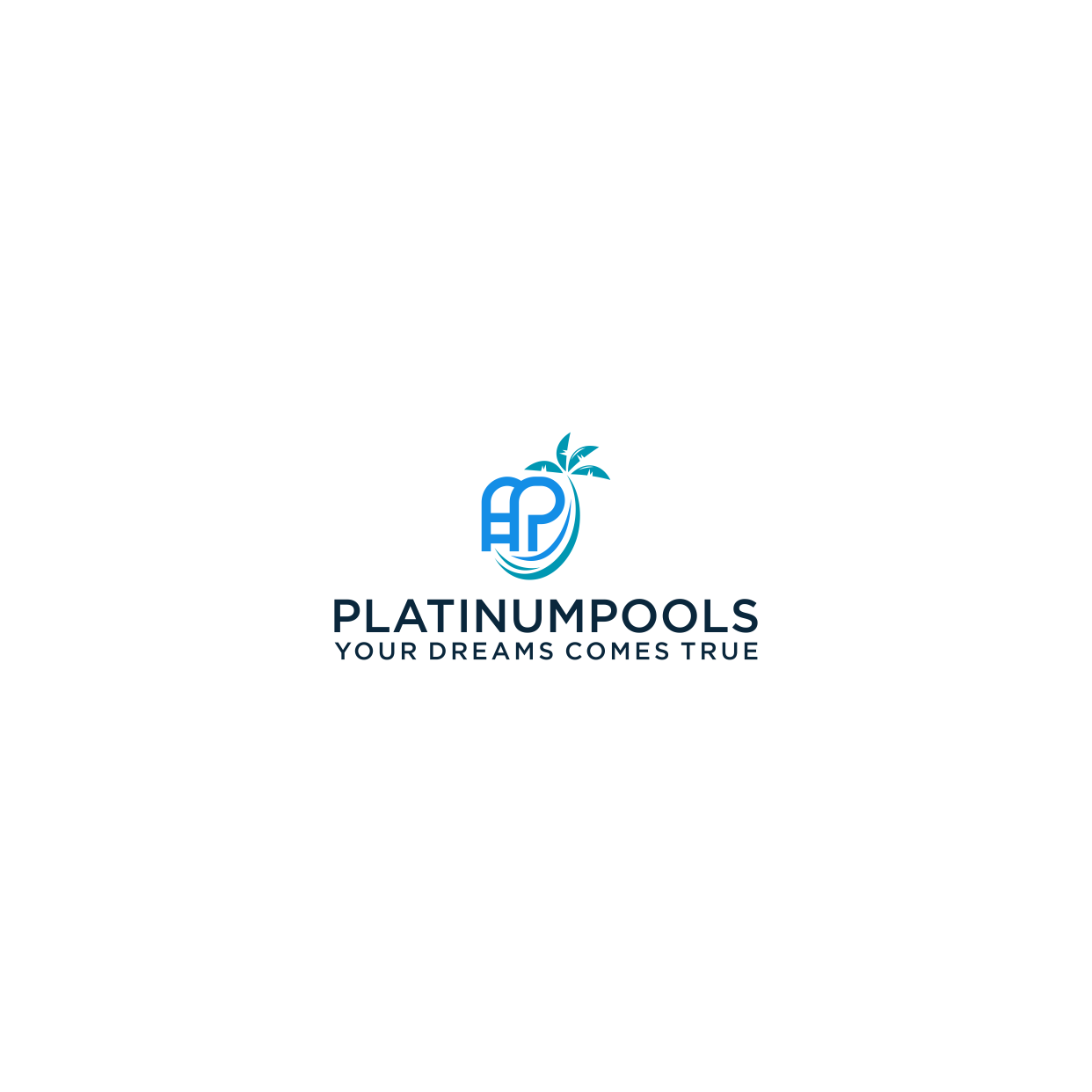 Logo Design by Kaze56 for PLATINUMPOOLS | Design #36248647