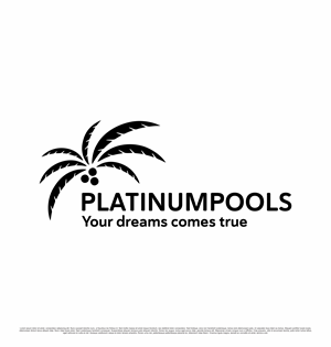Logo Design by saesean for PLATINUMPOOLS | Design: #36252460