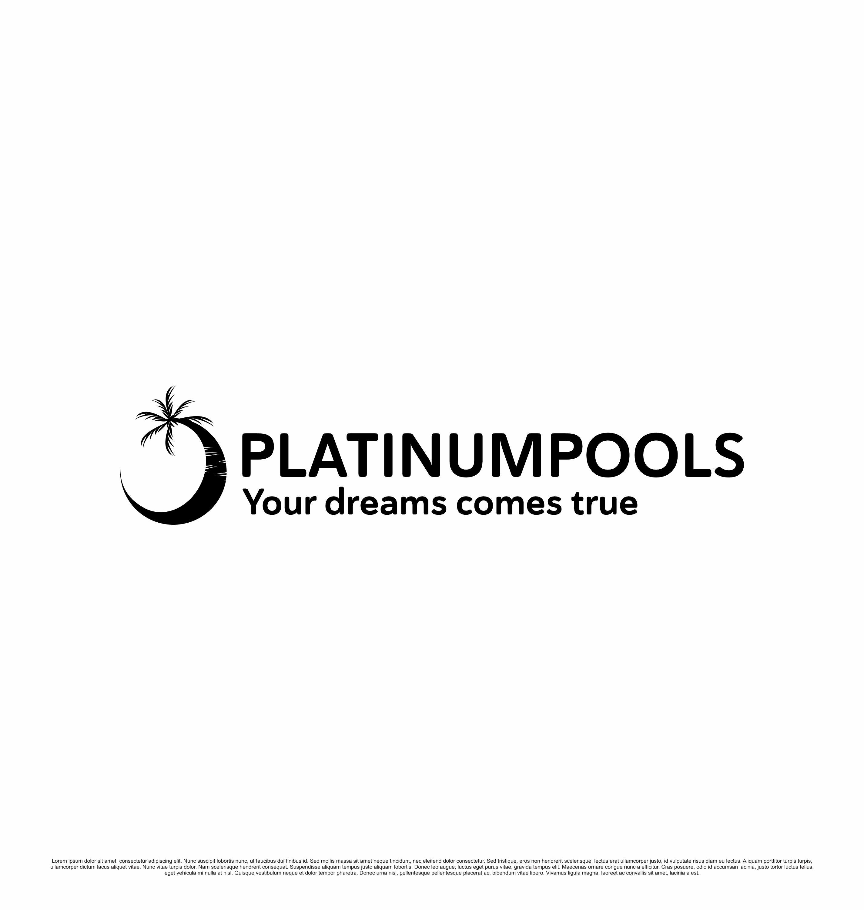 Logo Design by saesean for PLATINUMPOOLS | Design #36252461