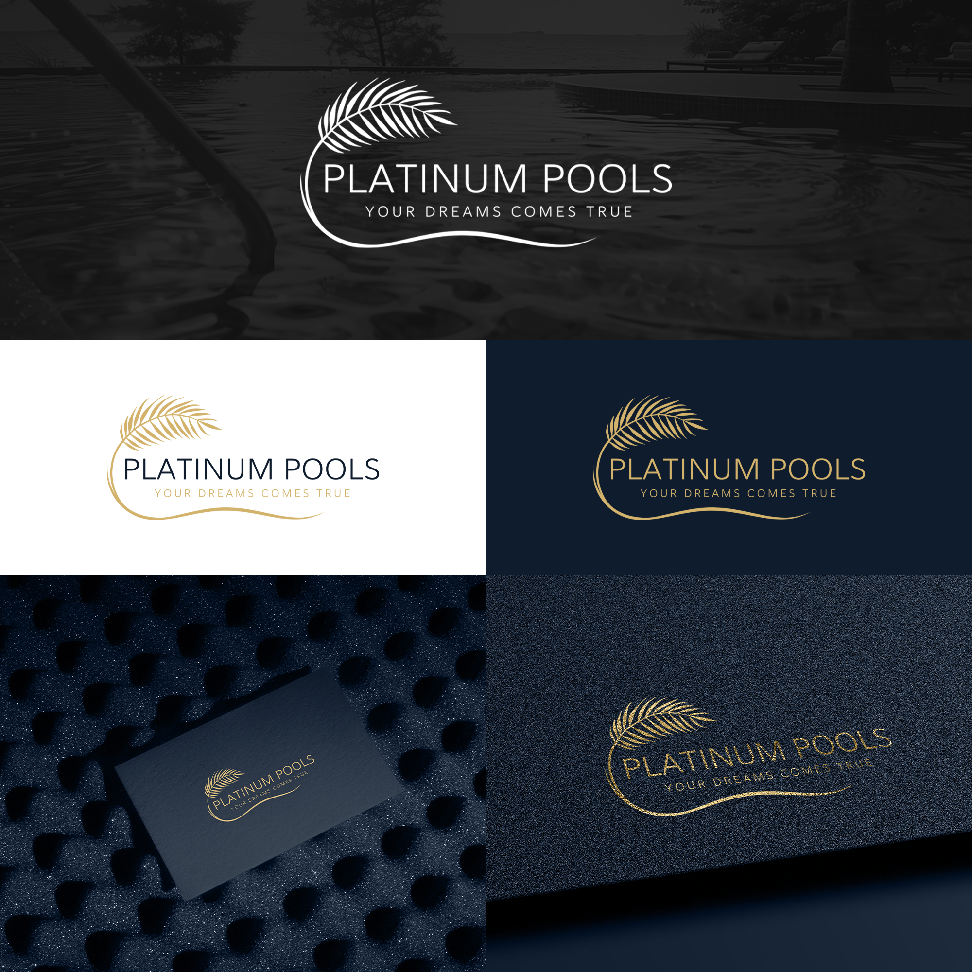 Logo-Design von MH91 für PLATINUMPOOLS | Design #36254609