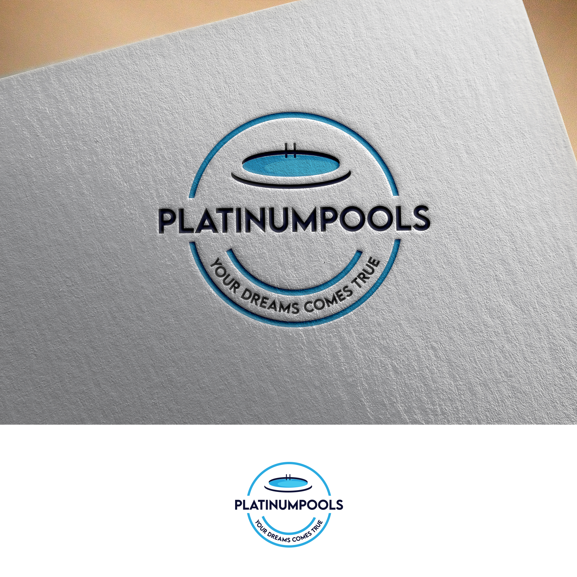 Logo Design by UTlogo for PLATINUMPOOLS | Design #36252712