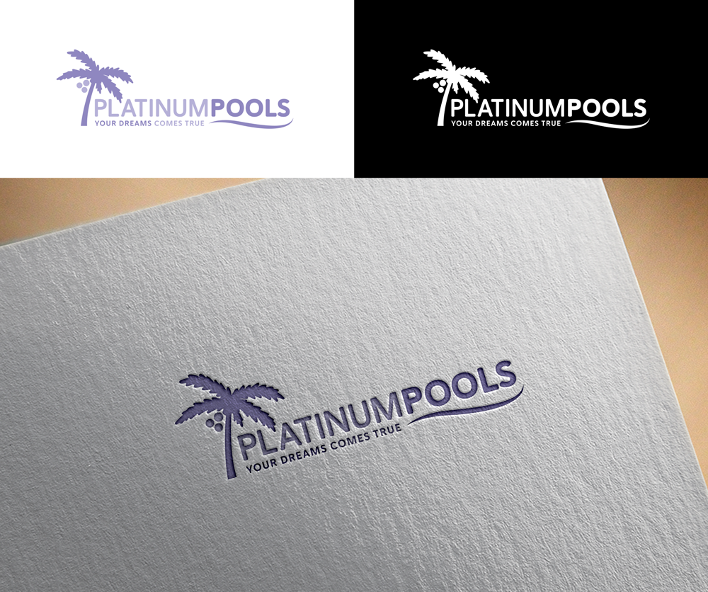 Logo Design by Endyy  for PLATINUMPOOLS | Design #36252697