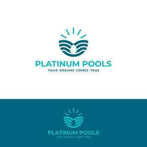 Logo Design by exagraphic for PLATINUMPOOLS | Design: #36249656