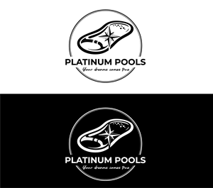Logo-Design von expert102 für PLATINUMPOOLS | Design: #36251967
