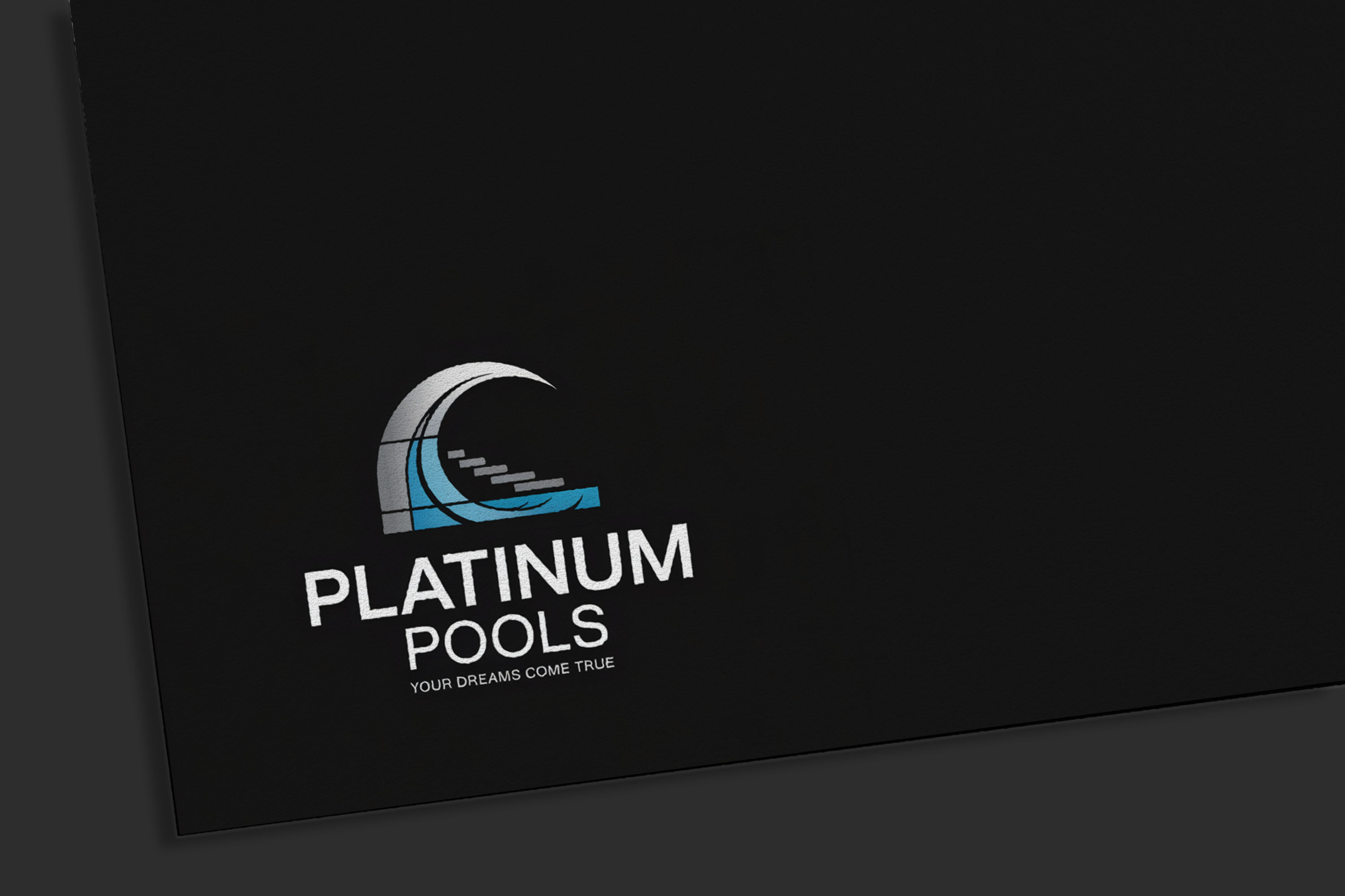 Logo Design by Olivia Marie Smith for PLATINUMPOOLS | Design #36248750