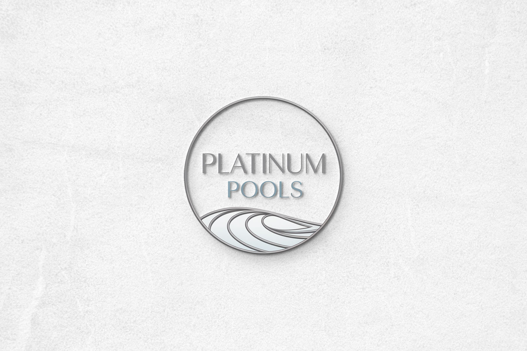 Diseño de Logo por Majesty Design  para PLATINUMPOOLS | Diseño #36248738