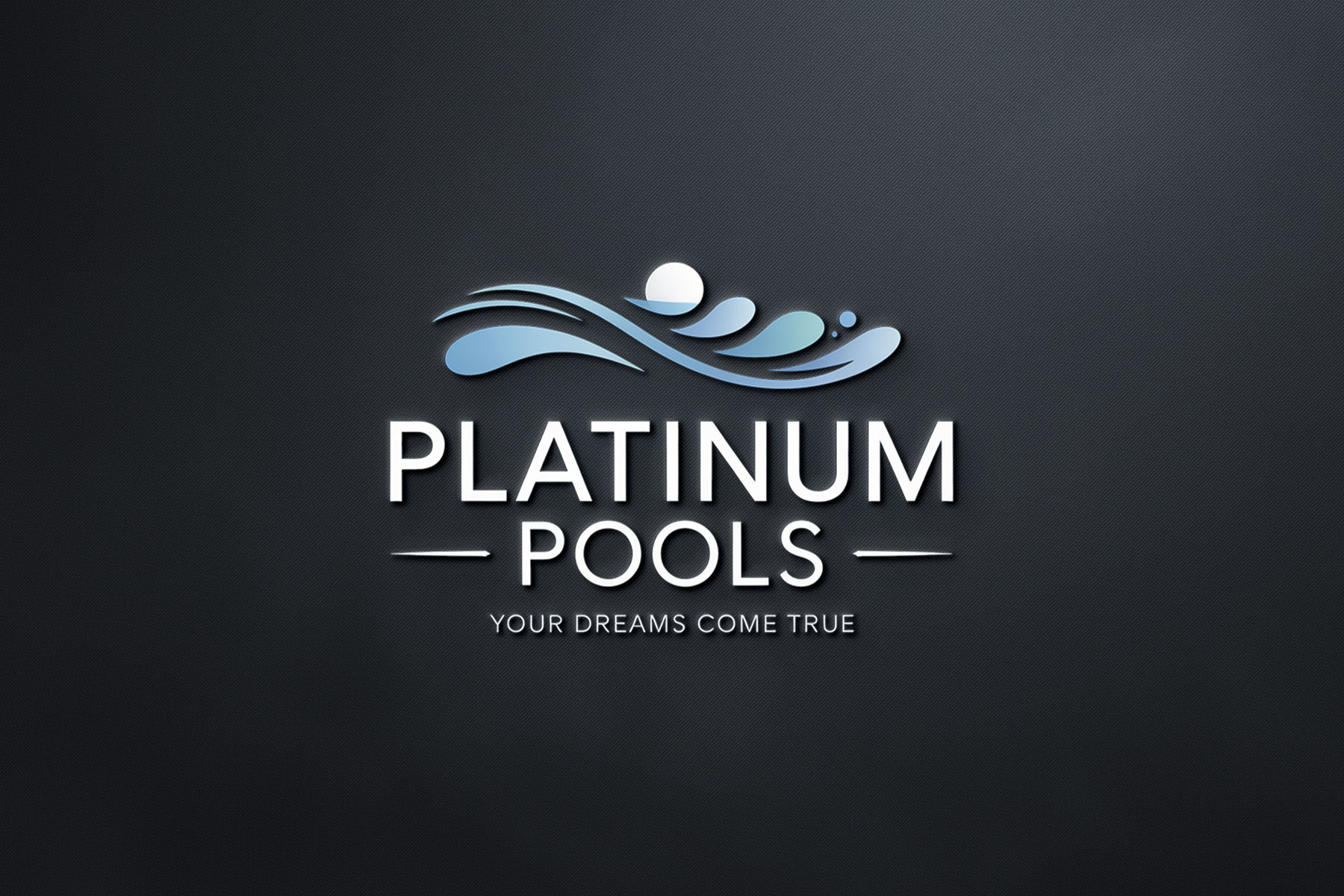 Diseño de Logo por Majesty Design  para PLATINUMPOOLS | Diseño #36248742
