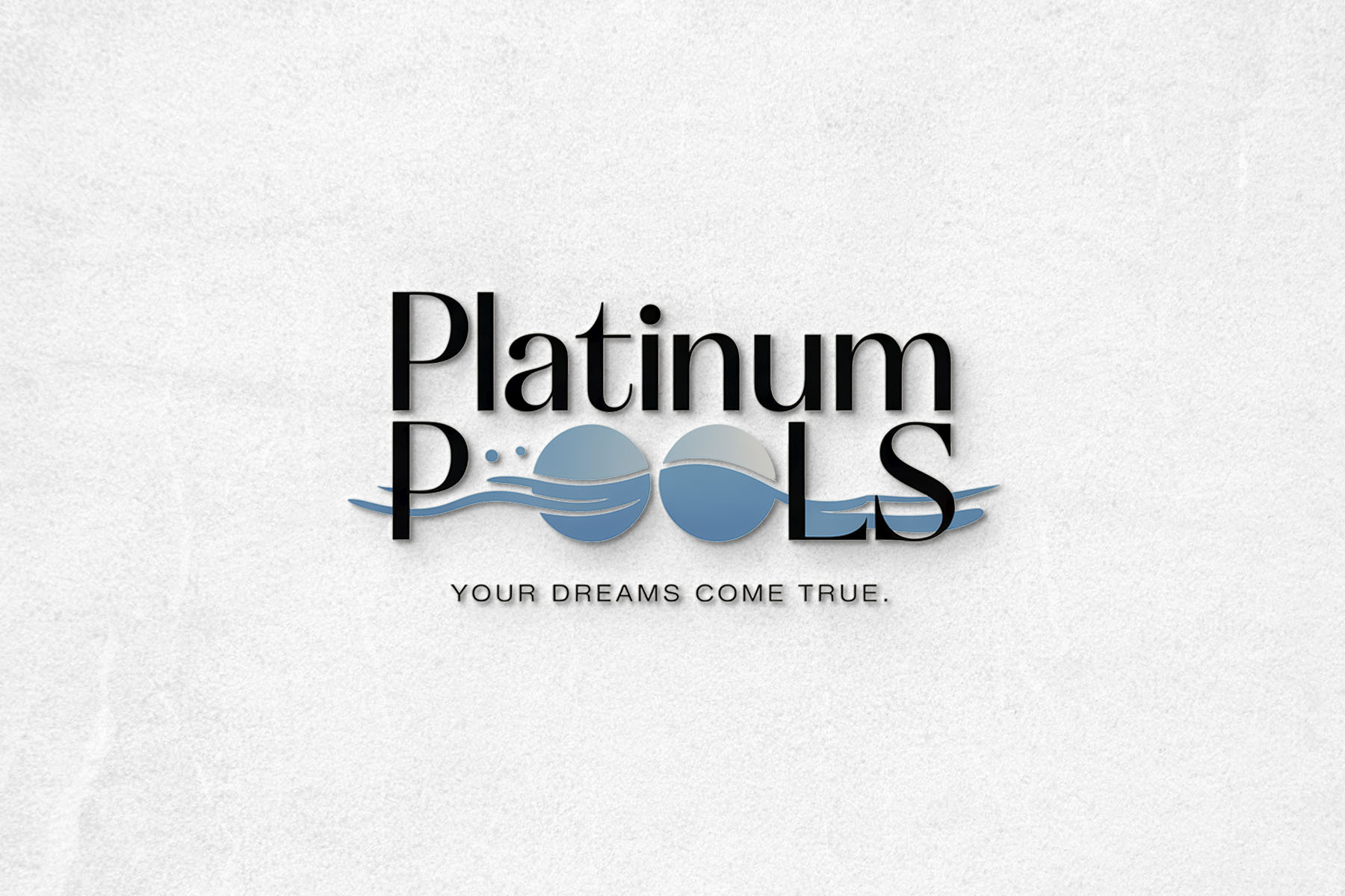 Logo Design by Majesty Design  for PLATINUMPOOLS | Design #36248745