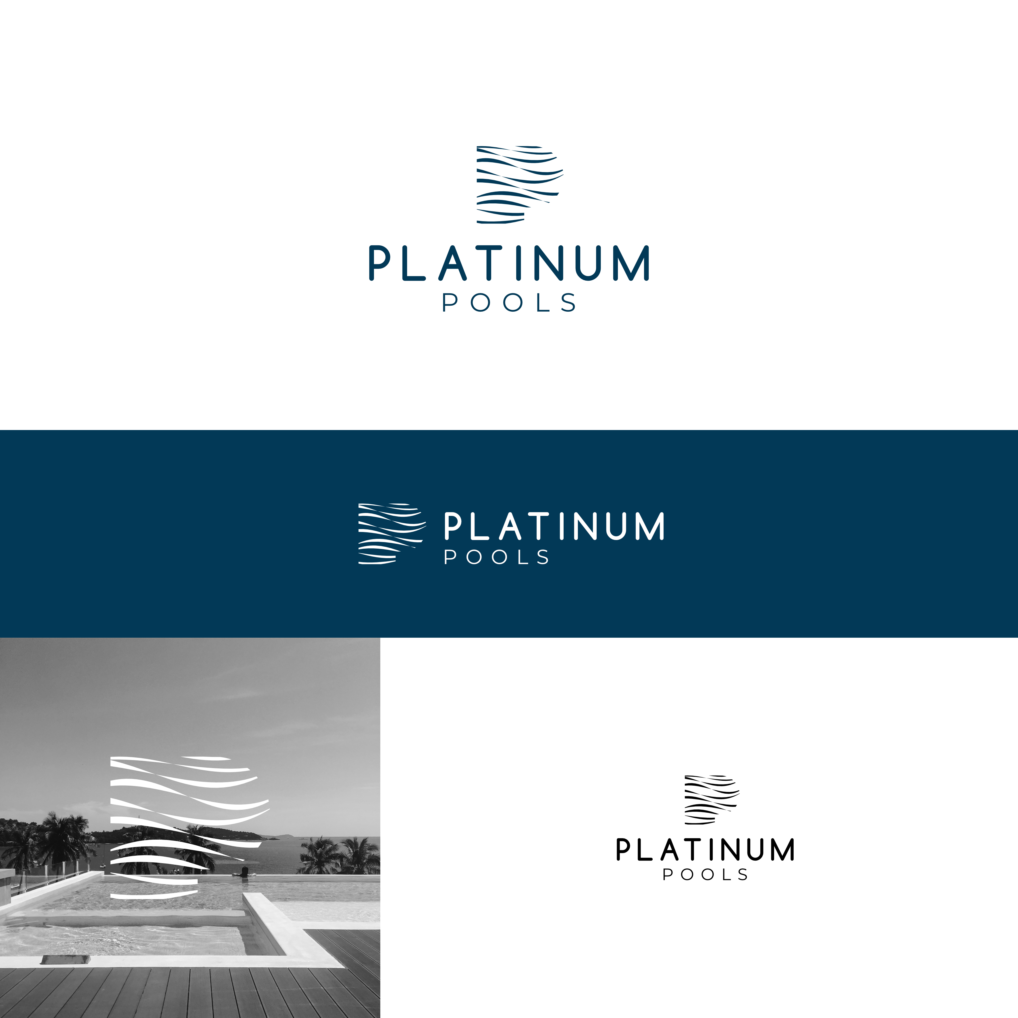 Logo Design by MasMasDesign for PLATINUMPOOLS | Design #36247240