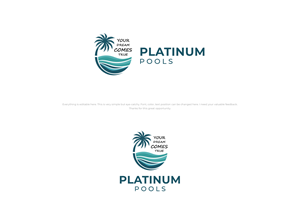 Diseño de Logo por Faizullah65 para PLATINUMPOOLS | Diseño: #36253202