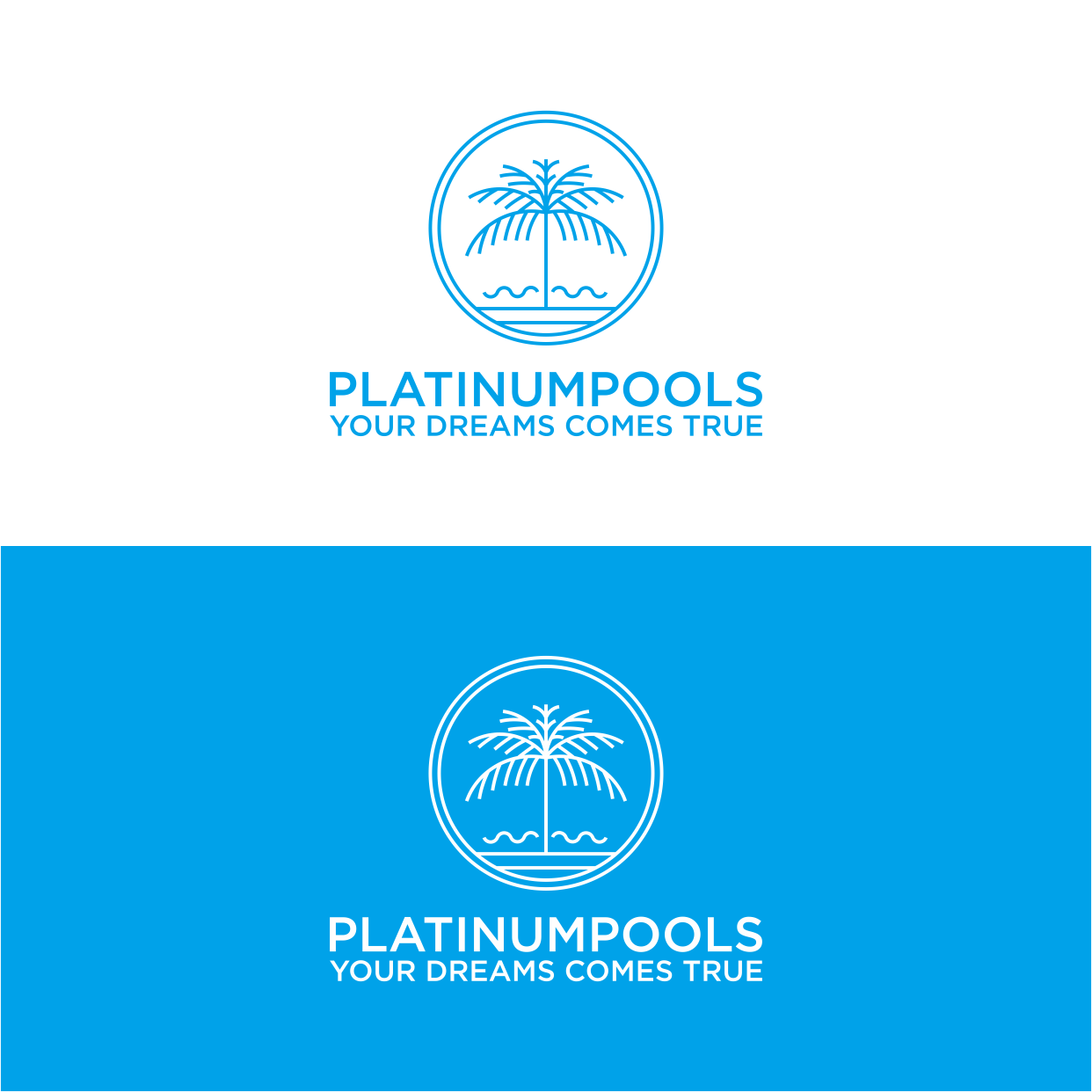 Logo Design by art to for PLATINUMPOOLS | Design #36249249