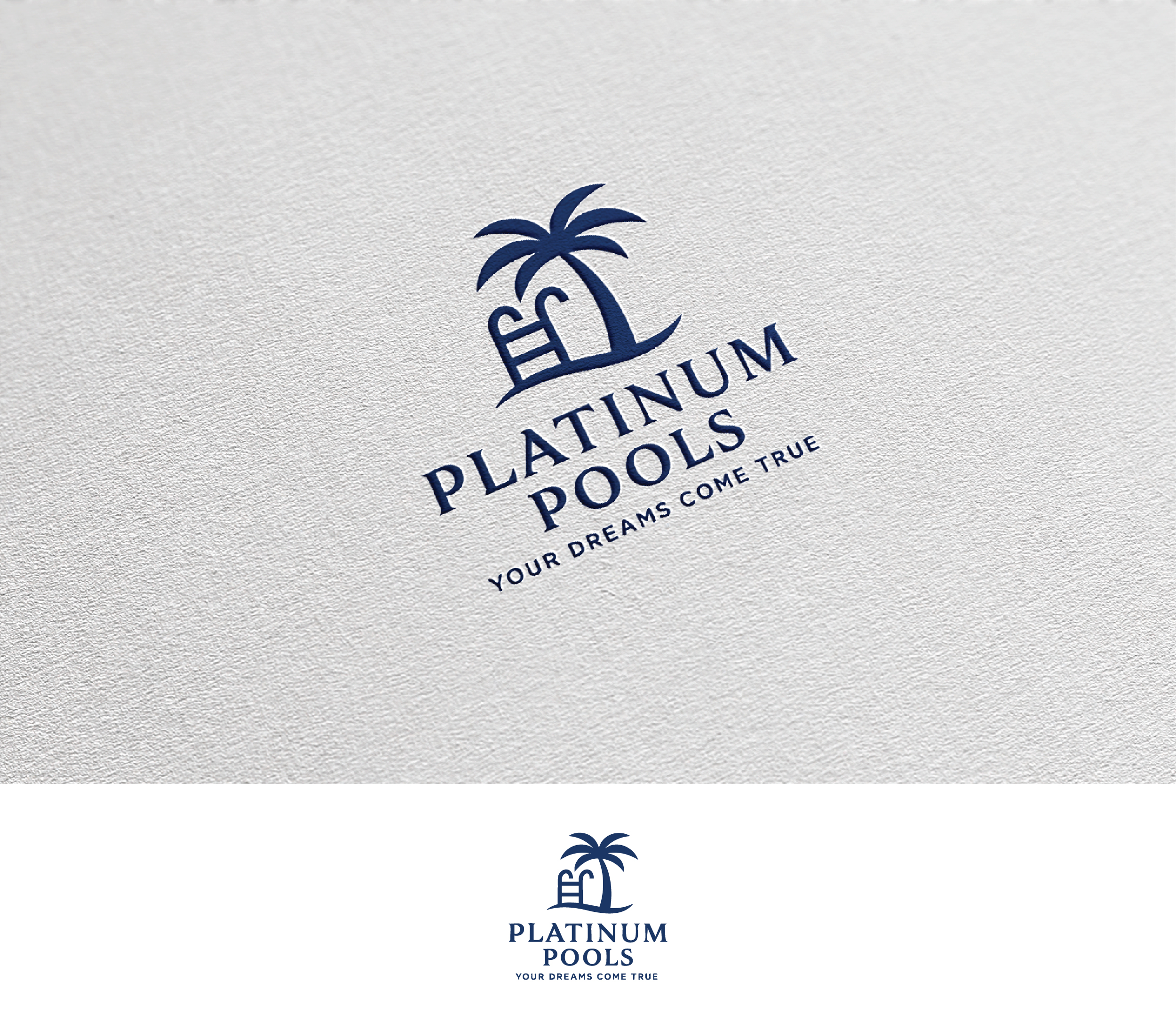 Logo Design by Afsana_Hoque for PLATINUMPOOLS | Design #36253125
