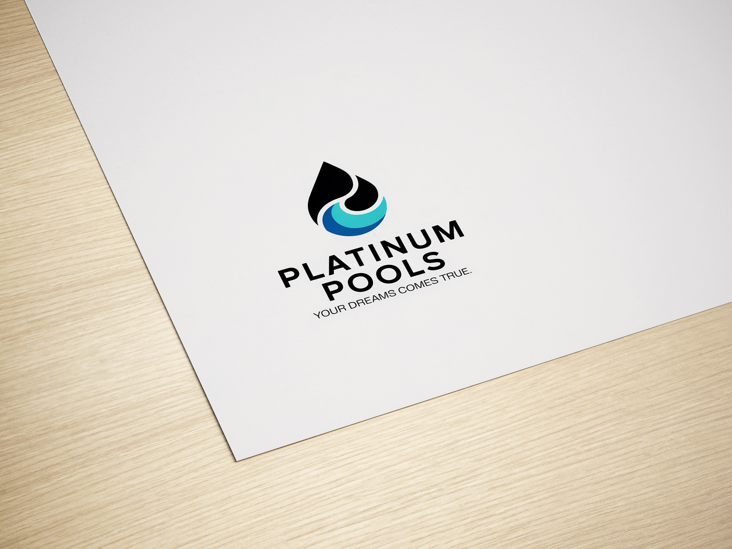 Logo-Design von Zoe Designs für PLATINUMPOOLS | Design #36255379