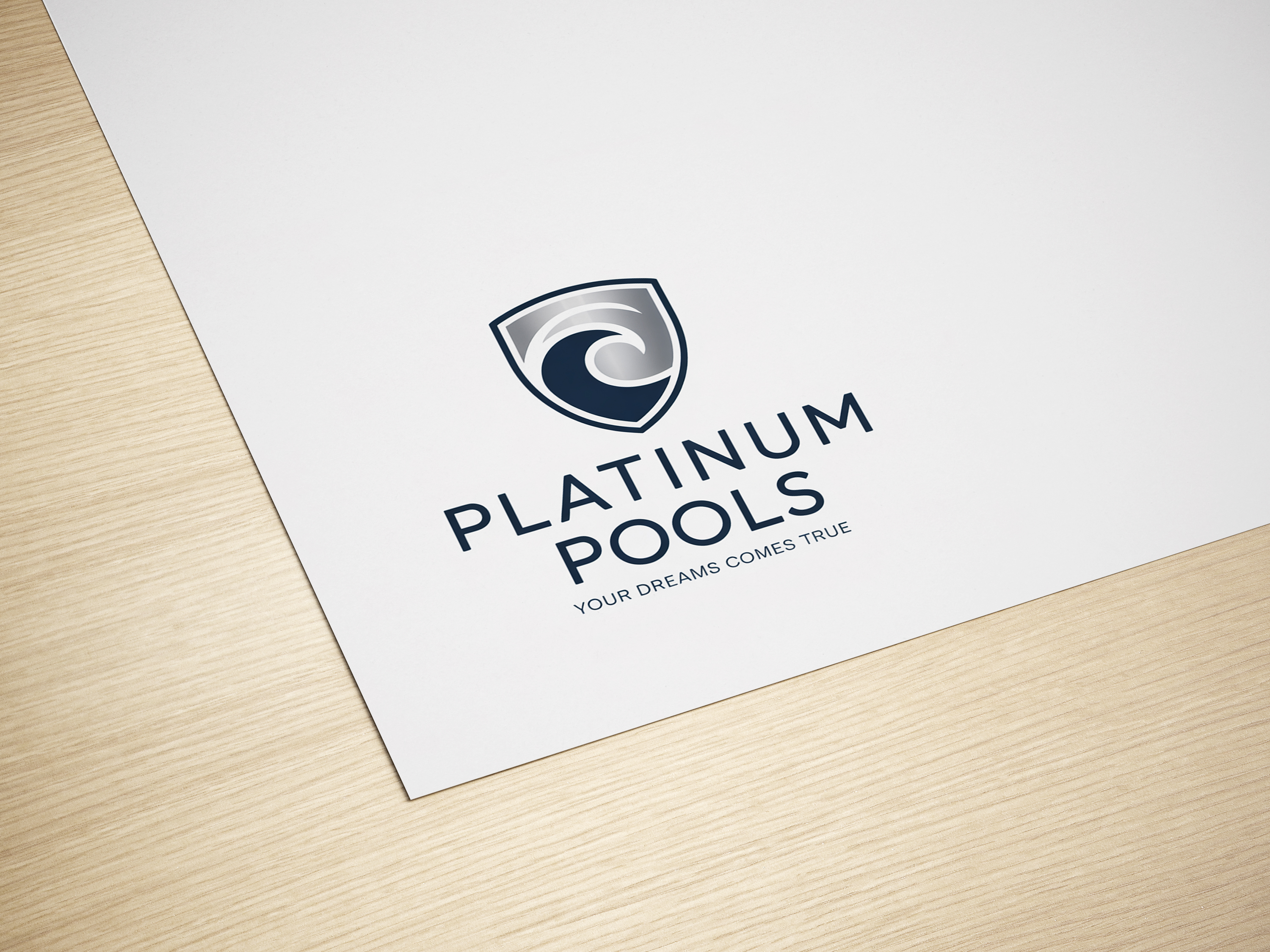 Logo-Design von Zoe Designs für PLATINUMPOOLS | Design #36255380