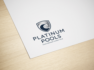 Logo Design by Zoe Designs for PLATINUMPOOLS | Design: #36255380
